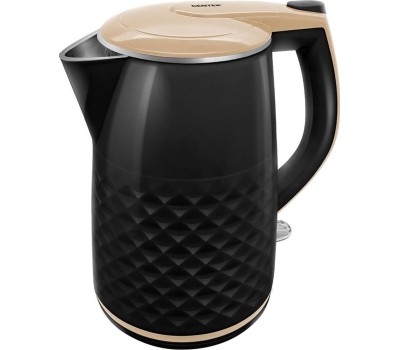Чайник электрический CENTEK CT-0025 black (1,8л. металл/пластик)