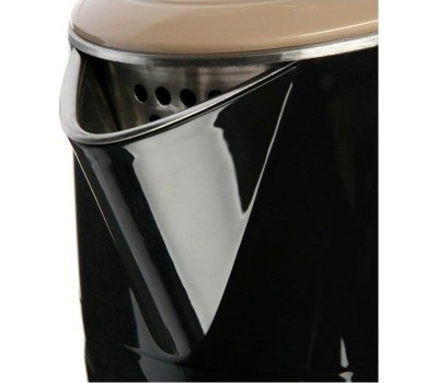 Чайник электрический CENTEK CT-0025 black (1,8л. металл/пластик)