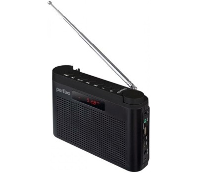 Радиоприёмник PERFEO (PF_C4939) I70BK ТАЙГА черный