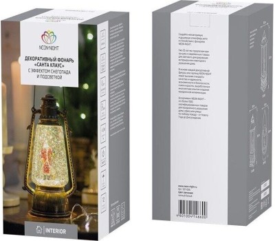 NEON-NIGHT (501-066) Декоративный фонарь с эф снегопада и подсветкой 