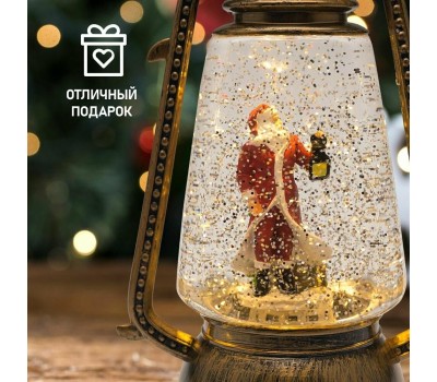 NEON-NIGHT (501-066) Декоративный фонарь с эф снегопада и подсветкой 