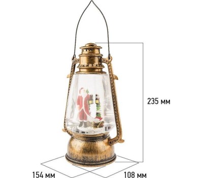 NEON-NIGHT (501-066) Декоративный фонарь с эф снегопада и подсветкой 