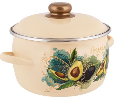 Кастрюля APPETITE 1MC221P Avocado эмал сфер 5,5л