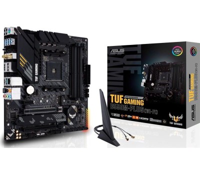 Материнская плата ASUS TUF GAMING B550-PLUS Soc-AM4 AMD B550 4xDDR4 ATX AC`97 8ch (7.1) 2.5Gg RAID+HDMI+DP
