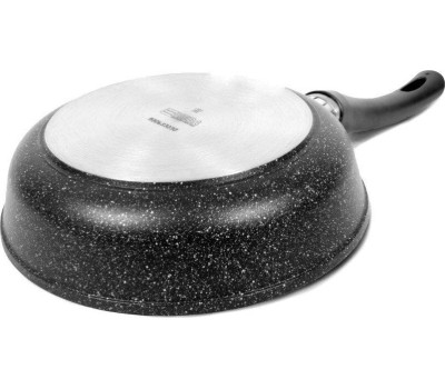 Сковорода НЕВА МЕТАЛЛ ПОСУДА L18028i а/пр литая 28см съемн/руч индукция Гранит 550000526