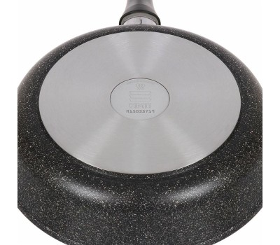 Сковорода НЕВА МЕТАЛЛ ПОСУДА L18028i а/пр литая 28см съемн/руч индукция Гранит 550000526