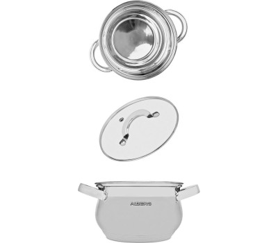 Кастрюля ALBERG AL-2104 6,5л