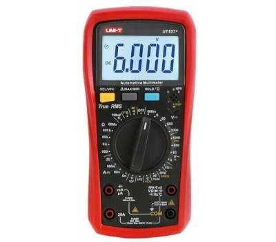Мультиметр UNI-T (13-0060) Автомобильный мультиметр UT107+