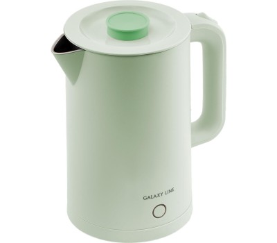 Чайник электрический GALAXY LINE GL 0362 light green (1,7л. металл/пластик)
