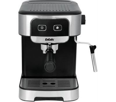 Кофеварка рожковая BBK BCM1500 черный/нержавеющая сталь