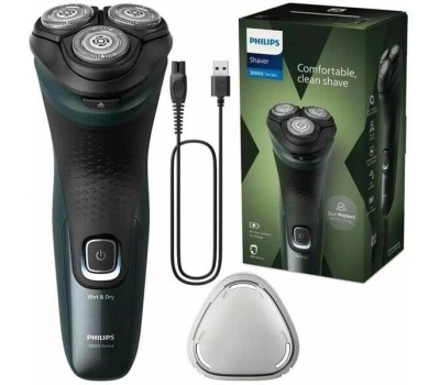 PHILIPS Электробритва X3052/00, зеленый