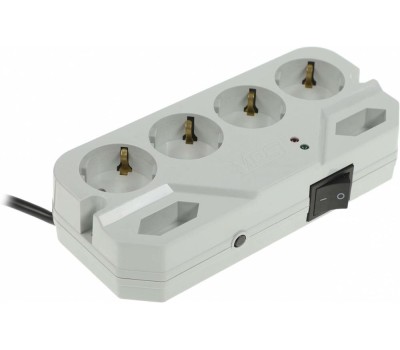 MOST CHV 5м (6 розеток) белый (коробка)