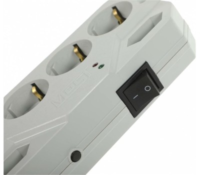 MOST CHV 5м (6 розеток) белый (коробка)