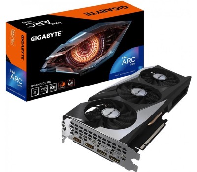 Видеокарта GIGABYTE Видеокарта INTEL ARC A380 GV-IA380GAMING OC-6GD 6ГБ Gaming, GDDR6, OC, Ret