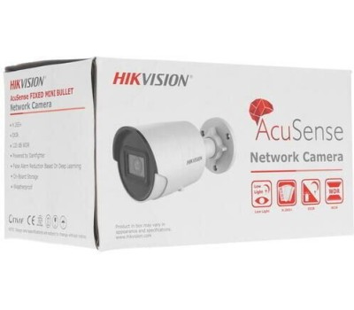 IP-Камера HIKVISION Камера видеонаблюдения IP DS-2CD2043G2-IU(4MM), 2688х1520 pix, 4 мм, белый