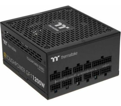 THERMALTAKE Блок питания Toughpower GF1, 1200Вт, 80 PLUS GOLD, 140мм, черный, retail [ps-tpd-1200fnfage-1]