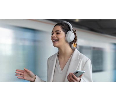 Наушники SONY Наушники WH-1000XM5, Bluetooth/3.5 мм, мониторные, серебристый [wh-1000xm5/sc]