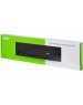 ACER Клавиатура OKR010 черный USB беспроводная slim Multimedia (ZL.KBDEE.003)