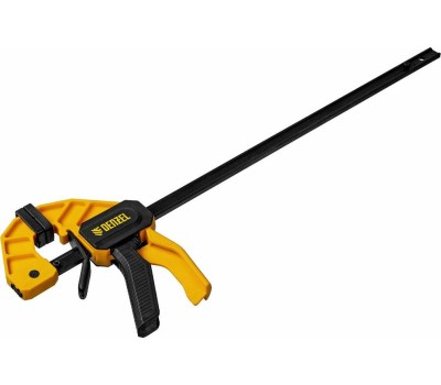 Струбцина DENZEL Струбцина F-образная, быстрозажимная, 300 х 55 мм, усиленный нейлоновый корпус 20502