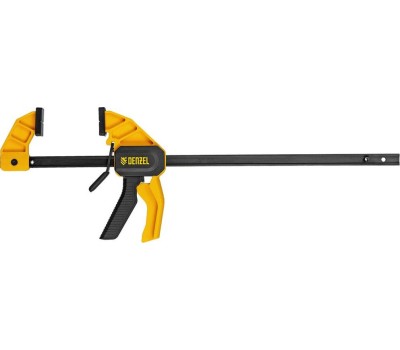 Струбцина DENZEL Струбцина F-образная, быстрозажимная, 300 х 55 мм, усиленный нейлоновый корпус 20502