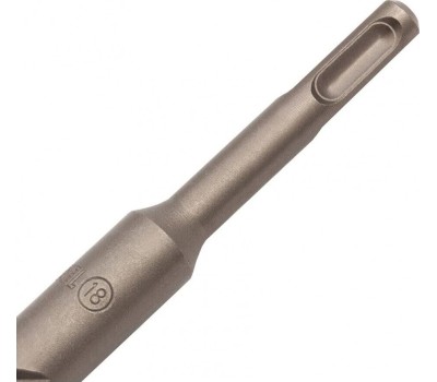 Бур DENZEL Бур по бетону, двойная спираль, три пылеотводящие кромки, 18 x 600 мм 705046