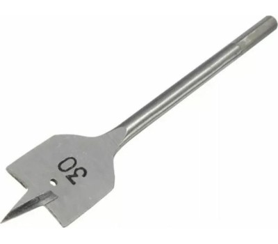 Сверло MATRIX Сверло по дереву перовое, 30 мм, шестигранный хвостовик 70422