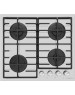 Варочная панель газовая MAUNFELD Газовая варочная панель EGHG.64.6CW/G, 4 конфорки, закаленное стекло, белый