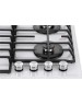 Варочная панель газовая MAUNFELD Газовая варочная панель EGHG.64.6CW/G, 4 конфорки, закаленное стекло, белый