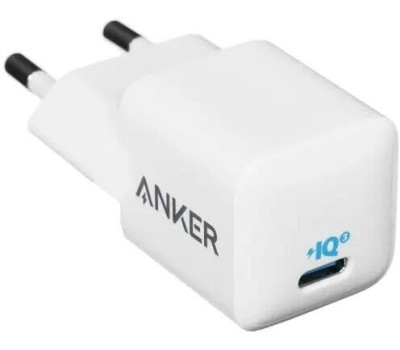 ANKER Сетевое зарядное устройство PowerPort III Nano, USB-C, 20Вт, 3A, белый [a2633g22]