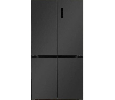 Холодильник LEX Холодильник трехкамерный LCD505BlID Side by Side, инверторный черный