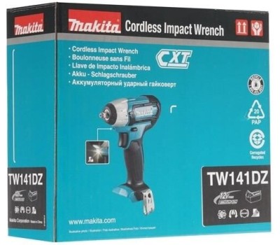 MAKITA Ударный гайковерт TW141DZ, без АКБ, без ЗУ