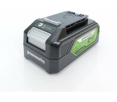 Батарея аккумуляторная GREENWORKS Батарея аккумуляторная G24B4, 24В, 4Ач, Li-Ion [2938407]