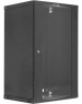 Электроника / Телекоммуникационные шкафы LANMASTER Шкаф коммутационный Next TWT-CBWNG-18U-6X4-BK настенный, стеклянная передняя дверь, 18U, 550x988x450 мм