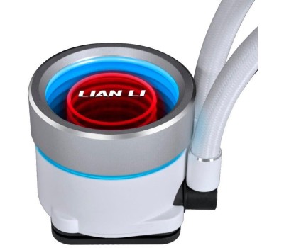 LIAN-LI Система водяного охлаждения Lian Li Galahad II LCD 360 SL-INF, LCD, 4-pin, ARGB, 120мм, белый, retail [g89.ga2alcd36inw.00]