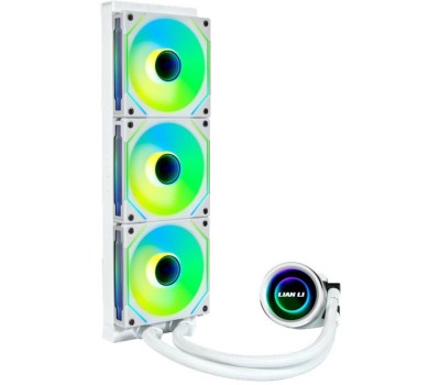 LIAN-LI Система водяного охлаждения Lian Li Galahad II LCD 360 SL-INF, LCD, 4-pin, ARGB, 120мм, белый, retail [g89.ga2alcd36inw.00]
