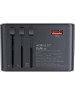 СЗУ ACEFAST Зарядное устройство Z1 PD75W GaN (3*USB-C+2*USB-A) multifunctional charging adapter. Цвет: черно-серый
