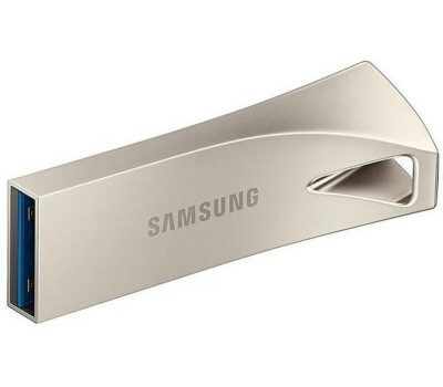 USB-флэш SAMSUNG Флеш диск 256Gb Bar Plus (Бар Плюс) серебристый (USB Type-A, корпус металл) (MUF-256BE3/APC)