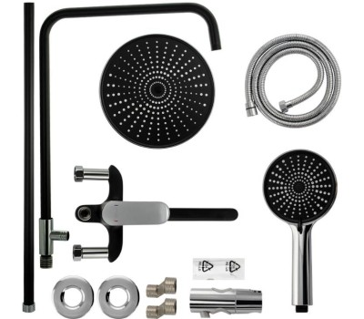 GFmark - Смеситель + стойка душевая 