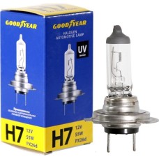 Лампа галогенная GOODYEAR GY017120 лампа галогенная автомобильная Н7 12V 55W PX26d