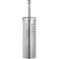 Аксессуары д/ванной комнаты UNISTOR KATE Гарнитур для туалета, изготовленный из нержавеющей стали с чёрной щёткой-ёршиком 210853