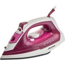 Утюг АКСИНЬЯ КС-3005 белый с малиновым