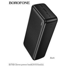 Power bank BOROFONE (6941991121517) BJ78B Black - 30000mAh 2USB