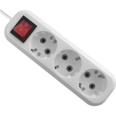 Удлинитель DEFENDER (99357) L330, 10м, белый