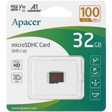 Карта памяти APACER microSDHC UHS-I U1 R100 Class10 32GB w/o Adapter RP