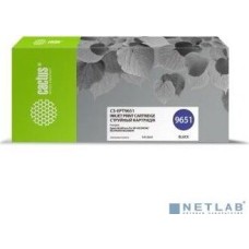 CACTUS CS-ept9651 Картридж для Epson WorkForce Pro WF-M5299DW/M5799DWF, черный (187мл)