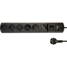 Сетевой фильтр MOST Сетевой фильтр HPw, 2м, черный [ hpw 2м чер]