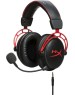 HYPERX Гарнитура игровая Cloud Alpha, для компьютера и игровых консолей, мониторные, проводные, красный / черный [4p5l1ab#uuf]