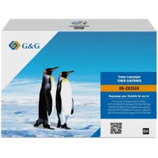 Картридж G&G Картридж GG-CE255X, черный / GG-CE255X