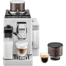 DELONGHI Кофемашина автоматическая EXAM440.55.W, 19Бар, с автоматическим капучинатором, белый