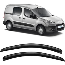 Дефлекторы CORSAR Дефлекторы Peugeot Partner VU I 96-12 фургон, нак., 2шт